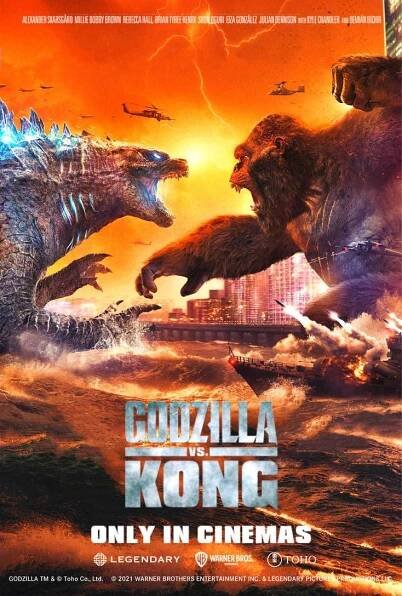 Godzilla vs. Kong (Pá 2.7.2021, 19:00)