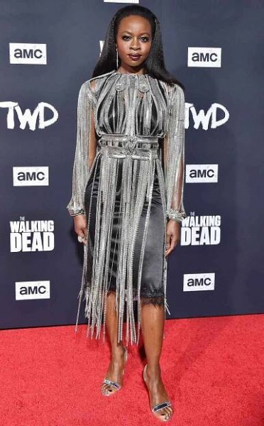 Celebs Wearing Christopher Kane - Danai Gurira September 23, 2019