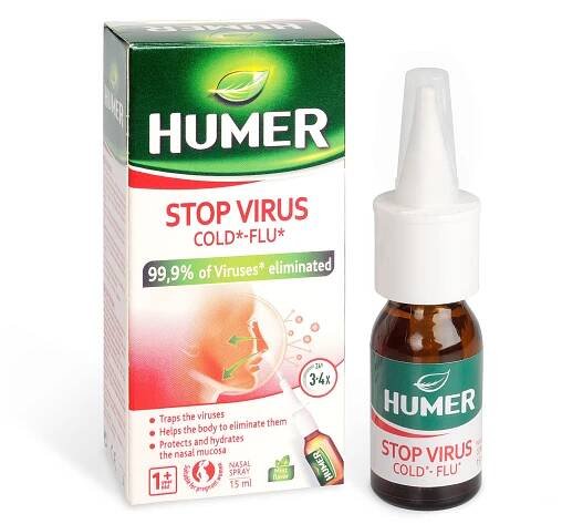 Humer STOP VIRUS nosní sprej 15 ml