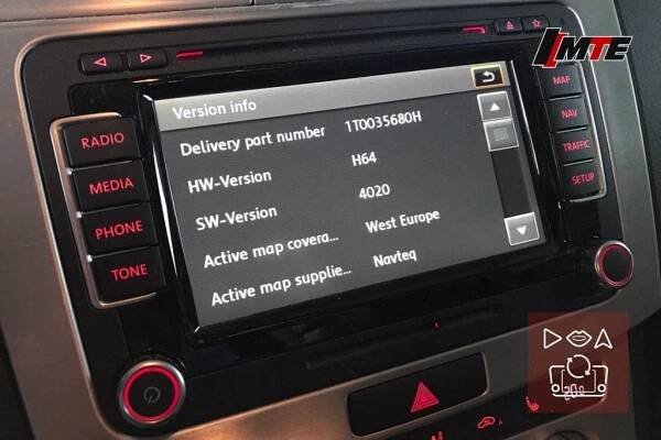 Volkswagen Passat 2012 RNS510, aktualizácia softvéru, mapy 2018 | MTE.sk