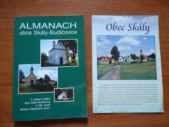 Almanach obce Skály - Budičovice + Obec Skály + Skály "Dvůr Dvorce" - Knihy a časopisy