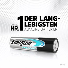 Energizer Max Plus Alkaline AA baterie Mignon, 4 ks