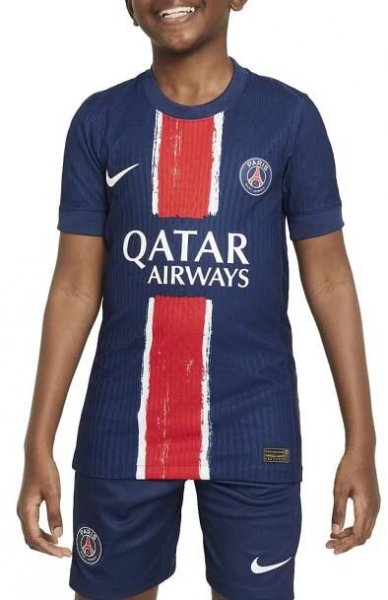 Dětský dres s krátkým rukávem Nike Dri-FIT ADV Paris Saint-Germain 2024/25, zápasový/domácí