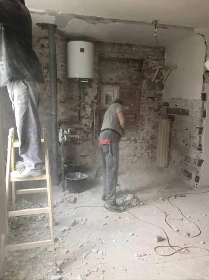 Rekonstrukce RD Chlumčany komplet na klíč – Zednictví Liška