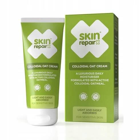 SkinRepairX hydratační ovesný krém na obličej a tělo, ekzém, suchou pokožku