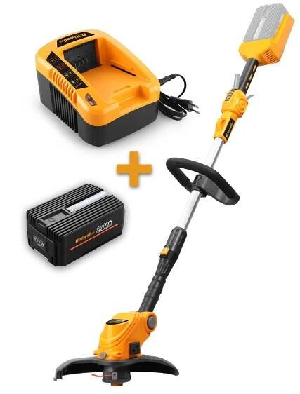 Aku vyžínač Riwall RALT 3040, 40 V + 2Ah baterie + nabíječka | OnlineShop.cz