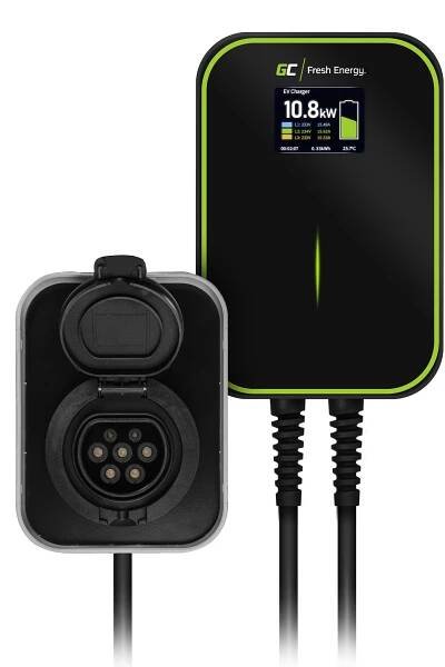 Green Cell EV15RFID Nástěnná nabíjecí stanice
