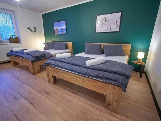 Apartmány U Rodinky ubytování Horní Lipová Ložnice AP č. 6 - pronájem  - foto 7