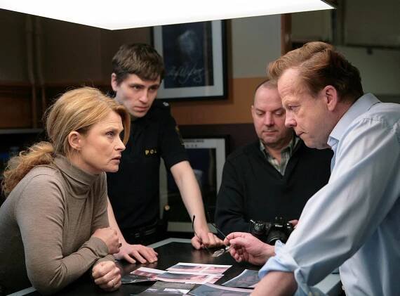 Wallander - Prästen - Z filmu - Lena Endre, Sverrir Gudnason, Krister Henriksson
