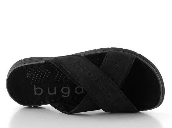 Bugatti černé pánské křížené pantofle se suchým zipem 311-A3282-3500 - Bugatti - Pantofle a žabky - JADI.cz - ...více než