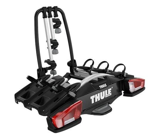 Thule VeloCompact 13-pin 3-bike platform towbar bike rack 13-pin black/aluminium