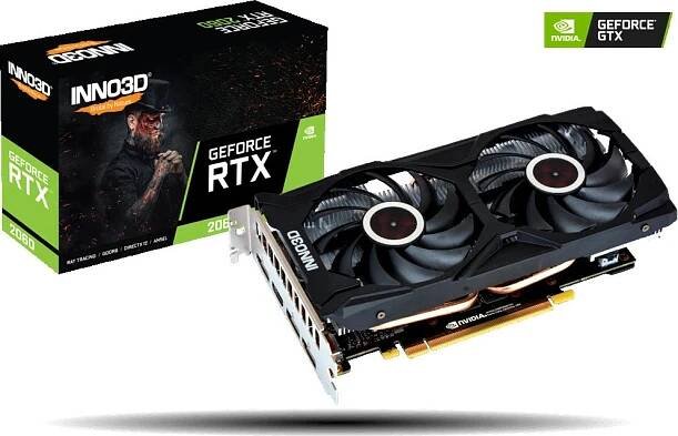 Inno3D GeForce RTX 2060 Twin X2 6GB GDDR6 N20602-06D6-1710VA15L