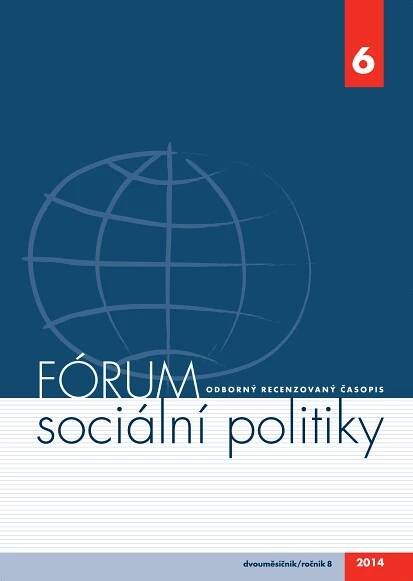 FÓRUM sociální politiky 6/2014