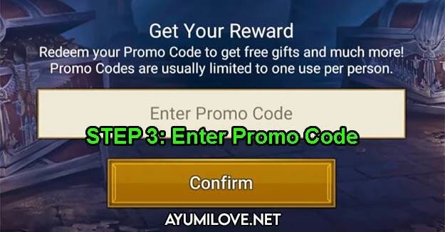 How to Redeem Reward from Promo Code | Raid Shadow Legends