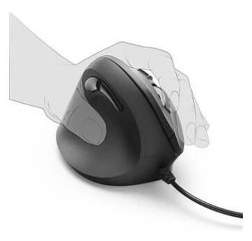 Hama vertikální, ergonomická kabelová myš pro leváky EMC-500L