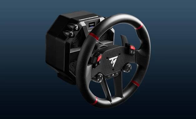 New Thrustmaster Sim Racing Wheel Uses an Axial Flux Motor Just Like a McLaren