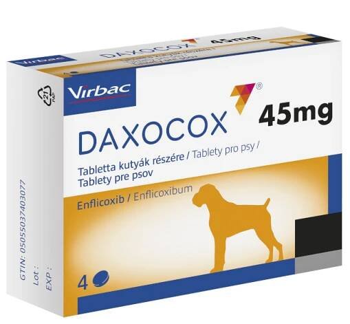 Daxocox 45 mg tablety pro psy