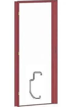 Zárubeň KOOPERATIVA Ocelová zárubeň ZAKO Klasické zdění typ O 110 š. 900mm Levá