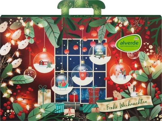 Adventní kalendář s produkty Alverde, dm drogerie, 499 Kč, dm.cz