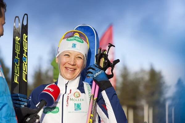 Kaisa Mäkäräinenová vyhrála i stíhací závod v... | iROZHLAS - spolehlivé zprávy