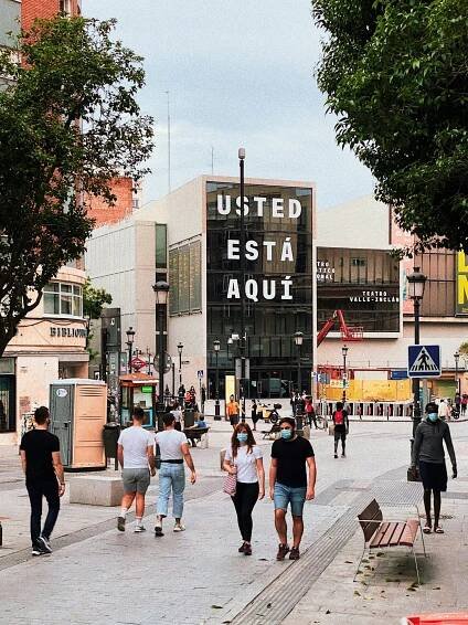 Street in Madrid