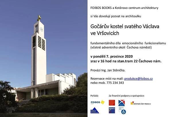 Architoulka Gočárův kostel svatého Václava ve Vršovicích | Trmalova vila