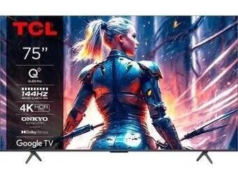 Televize TCL 75C75B 189cm NOVÁ. Doklad