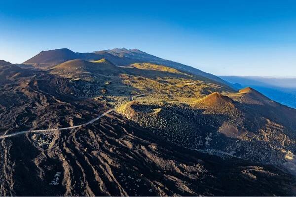 Sopka Fuencaliente na ostrově La Palma
