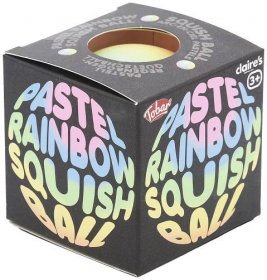 Claire’s pastel rainbow squish ball fidget toy .jpg