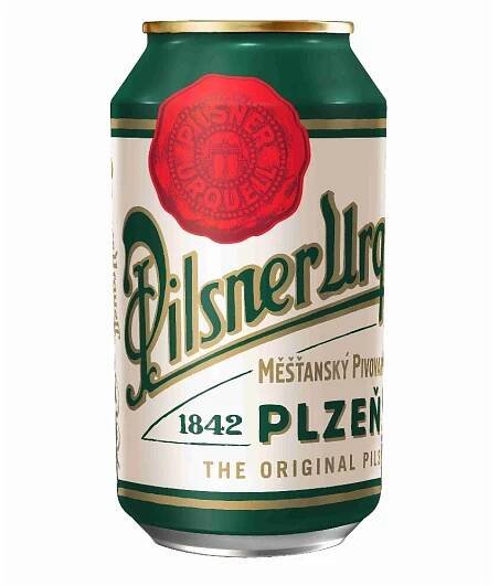 PILSNER URQUELL 12 0,75 plech /4,4% - | JASO