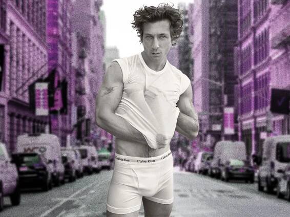 Jeremy Allen White Just Debuted Calvin Klein's Latest, Greatest Undies
