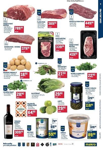 Leták Makro (27. 8. - 9. 9. 2025) - strana 3 z 33