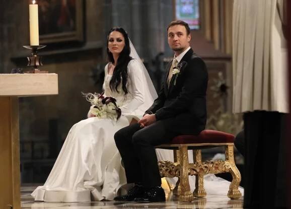 Svatba Karla Abrahama a Hany Vágnerové