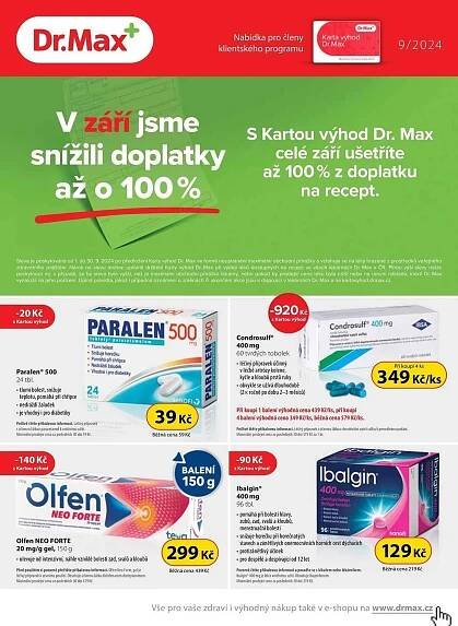 dr-max - Leták Dr. Max od 01.09. do 30.09.