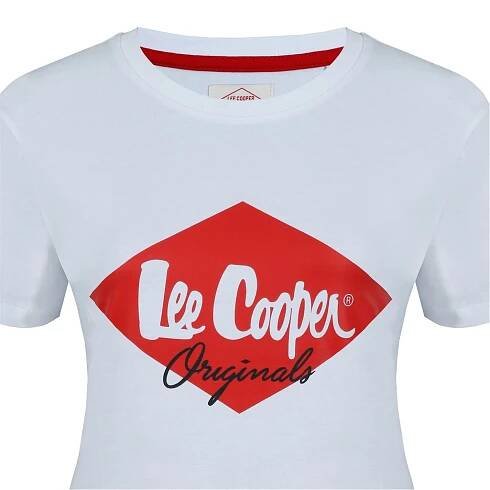 dámské tričko LEE COOPER - WHITE - L