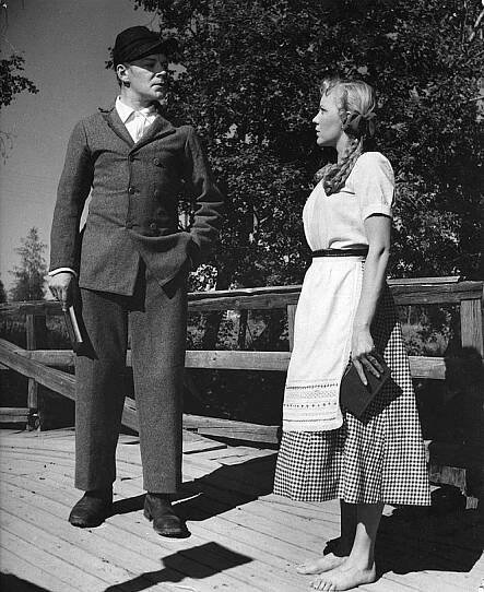 Ruusu ja kulkuri - Z filmu - Unto Salminen, Hilkka Helinä