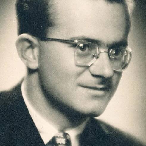 Fotografie Václava Štěpána z maturitního tabla z roku 1953 | foto: Post Bellum