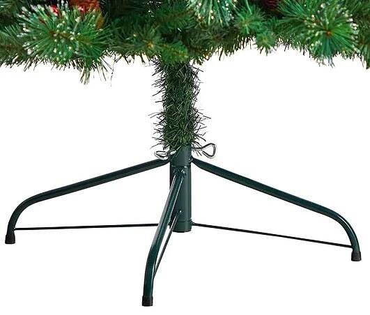 Umělý vánoční stromek se 100 LED, teplá bílá, 120 cm Výška 101 - 120 cm