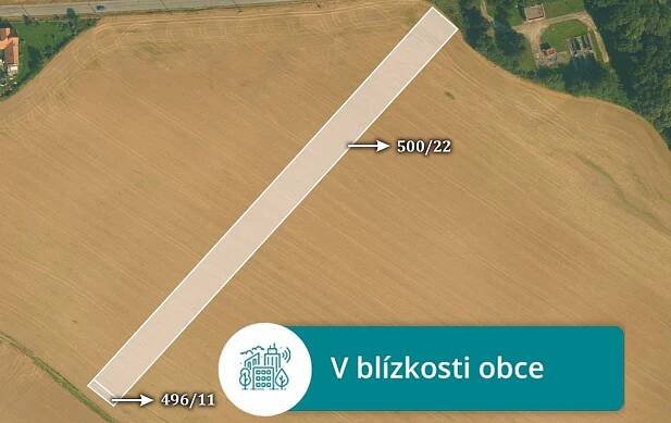 Prodej Pozemek, Bohuslavice, okres Prostějov