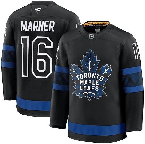 Men's Fanatics Mitch Marner Black Toronto Maple Leafs Alternate Premium Jersey