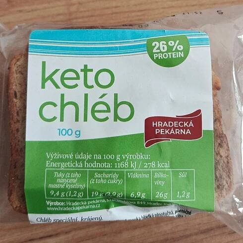 Keto chléb Hradecká pekárna