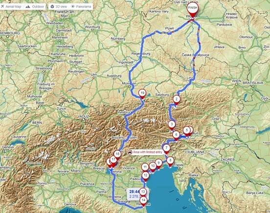 Články: Rakousko Itálie 2021 – den po dni - Caravan24.cz