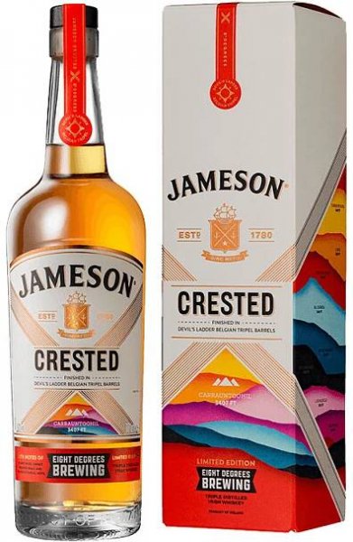 Aukce Jameson Crested x Eight Degrees Devil's Ladder 0,7l 43% GB L.E.