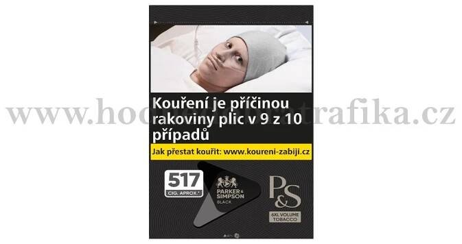 P&S (PS) cigaretový tabák Black XL 219g (dříve 233g) - Hodně dobrá trafika ®