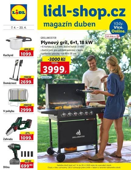  LIDL leták příští týden od 07.04.2025 >> Lidl Akce