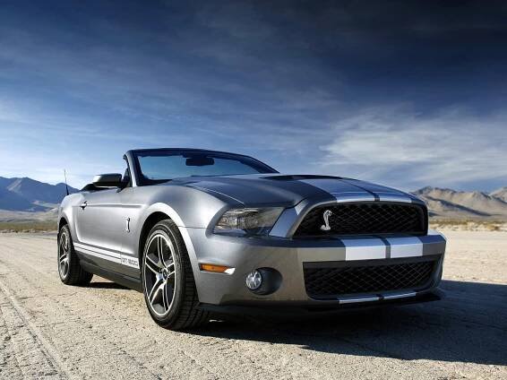 Ford Mustang Convertible Shelby GT500 (2009) detailní informace, videa, motorizace a zajímavosti