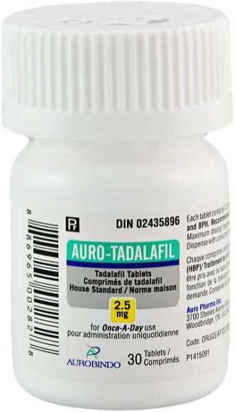 Auro Tadalafil 2.5 Mg