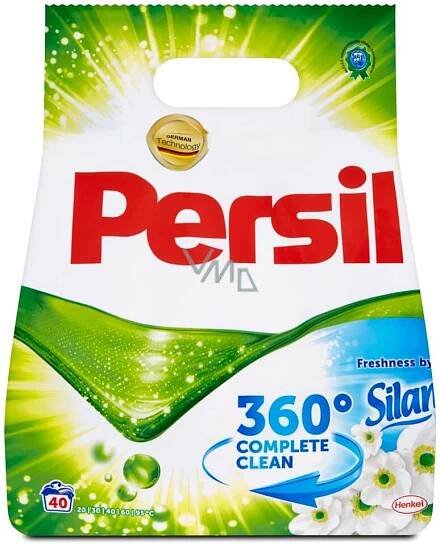 Persil 360° Complete Clean Freshness by Silan prací prášek na bílé prádlo 40 dávek 2,6 kg - VMD drogerie a parfumerie