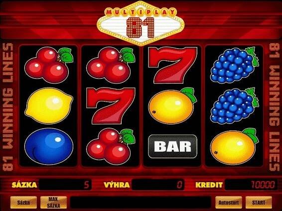 Multiplay 81 Automat Online Zdarma - Klikni a HRAJ ZDARMA!