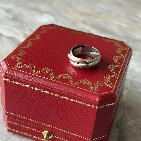 Cartier Trinity prsten - Luxuryphile